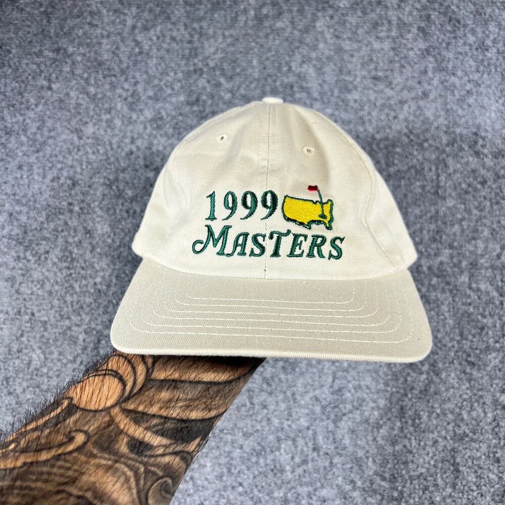Vintage 1999 Masters Tournament Hat NWT Strapback Augusta Golf Cap